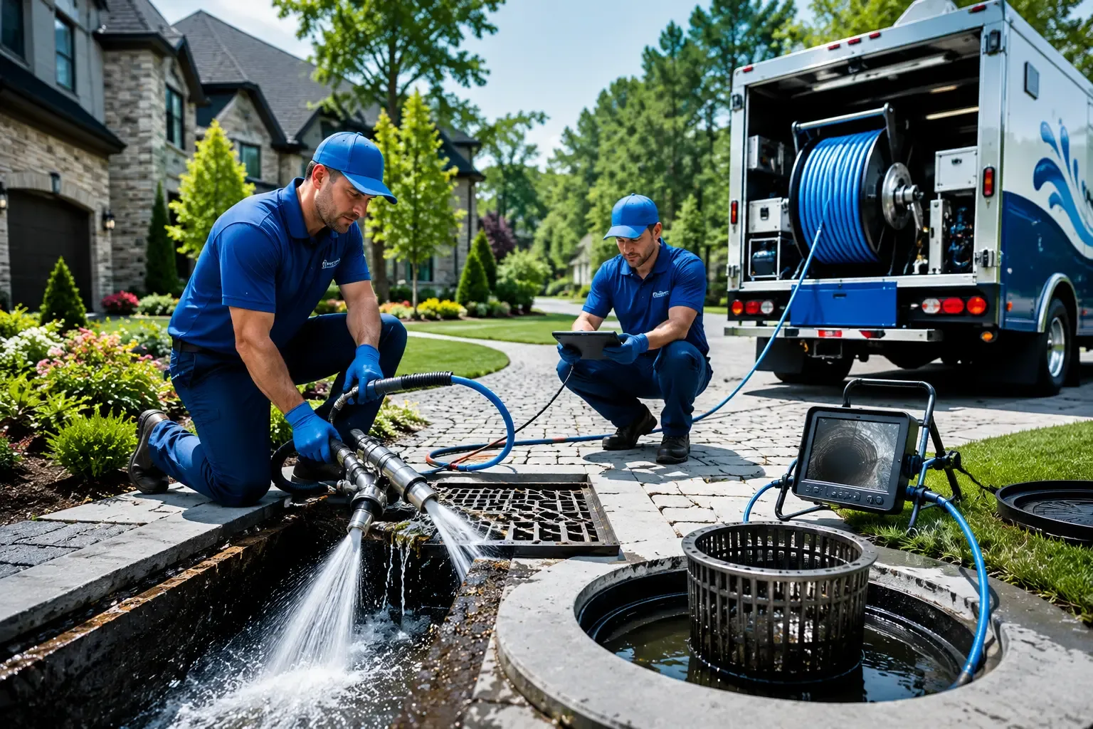 Local outdoor drain cleaning professionals in Milano, TX